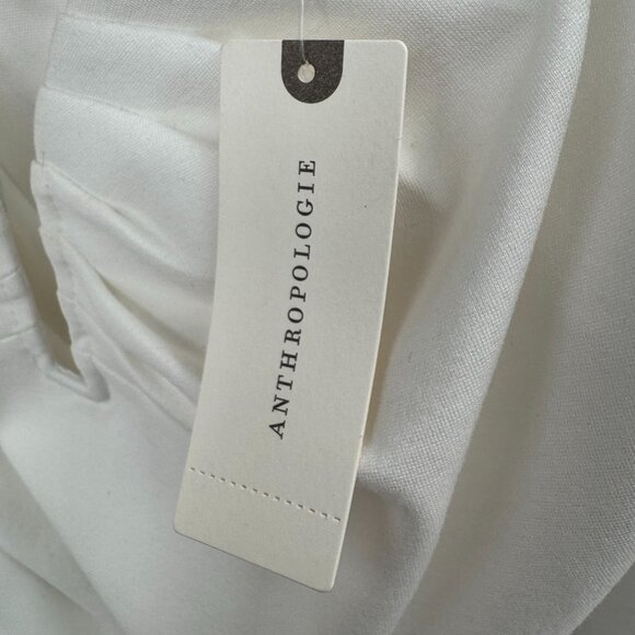 eri + ali Anthropologie Scoop Neck Tank Top Women's Size Large White NEW - Picture 6 of 11